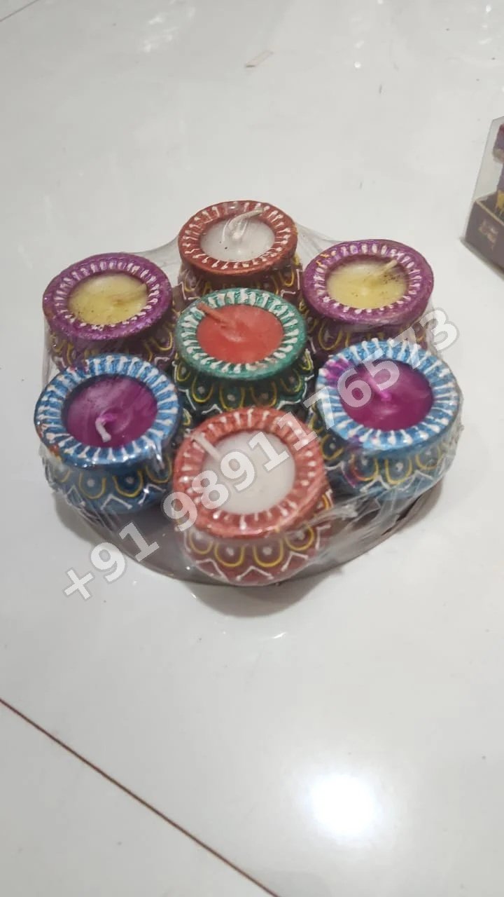 TERRACOTTA CLAY WAX DIYA